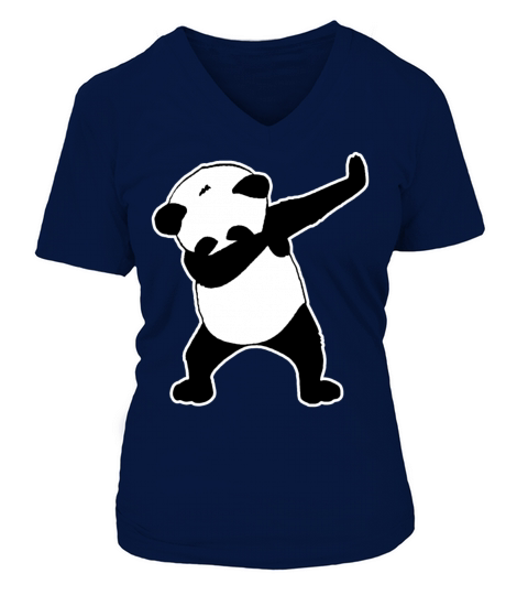 Dance Dab Panda Life Women's V-Neck T-shirt