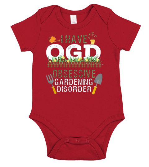 I have OGD Obsessive Gardening Disorder Short Sleeve Baby One-Piece
