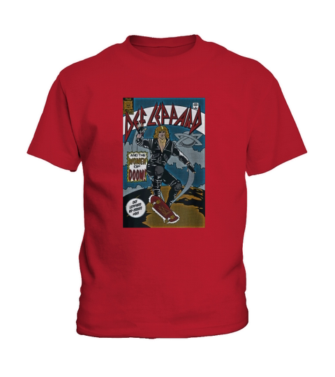 Def Leppard  Comic Kids T-Shirt