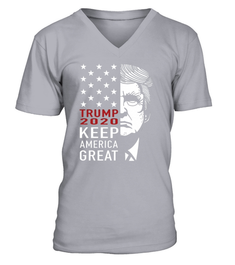 Trump 2020 Keep America Great V-Neck T-shirt