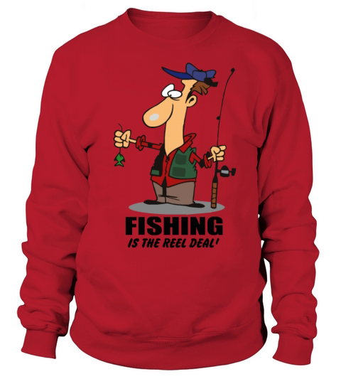 JOKE FISHING Funny Fishing Women's Sweatshirt