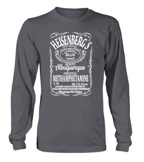 Heisenberg Jack Daniels Stil Long sleeved Unisex