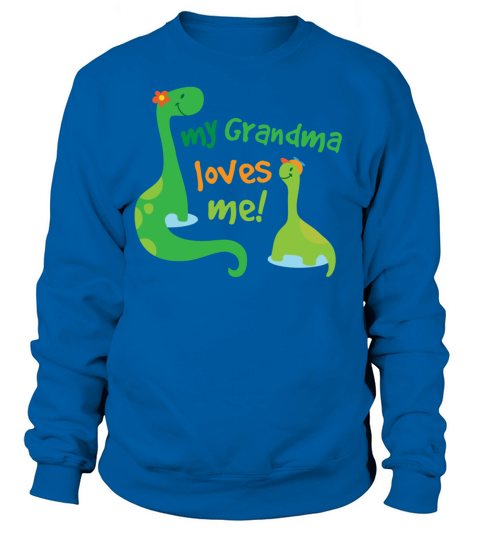 My Grandma Loves Me Dinosaur Women's Sweatshirt
