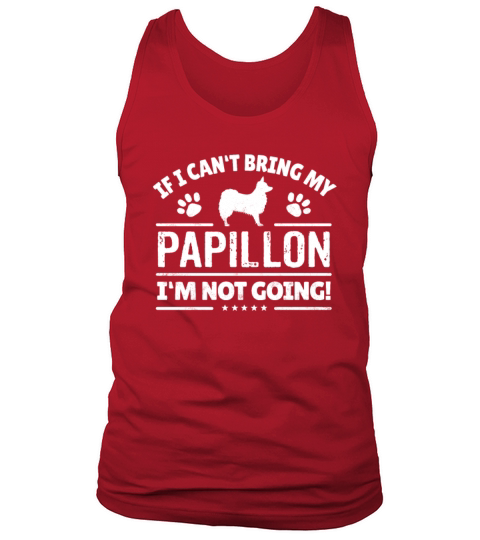 Hilarious Papillon Dog Owner Gift Men's Tank Top