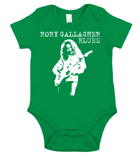 Rory Gallagher Blues Short Sleeve Baby One-Piece