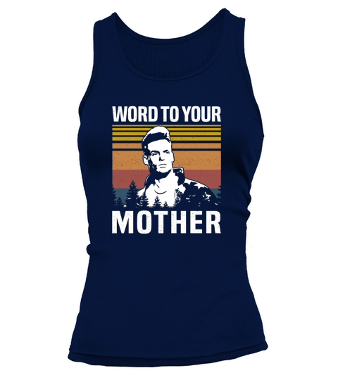 Vanilla Ice Ice Ice Baby word to your mother vintage Tank top Woman