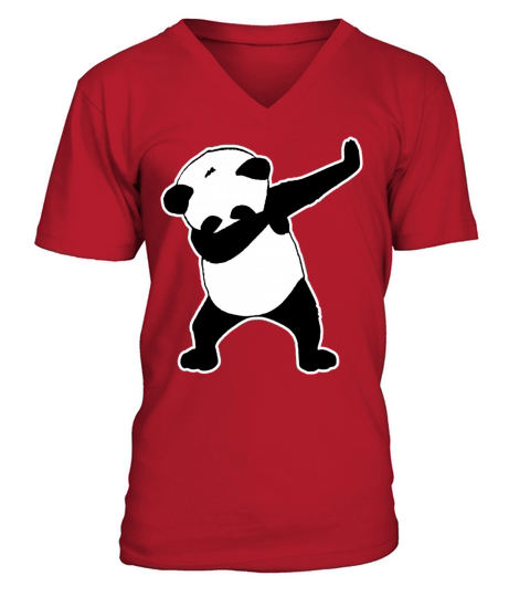 Dance Dab Panda Life Men's V-Neck T-shirt