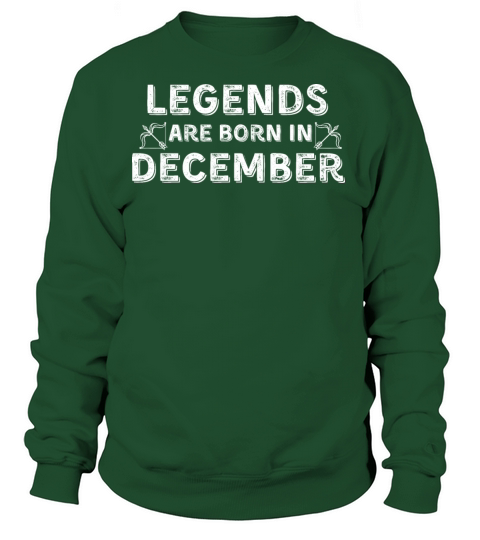 Legends are born in december Women's Sweatshirt