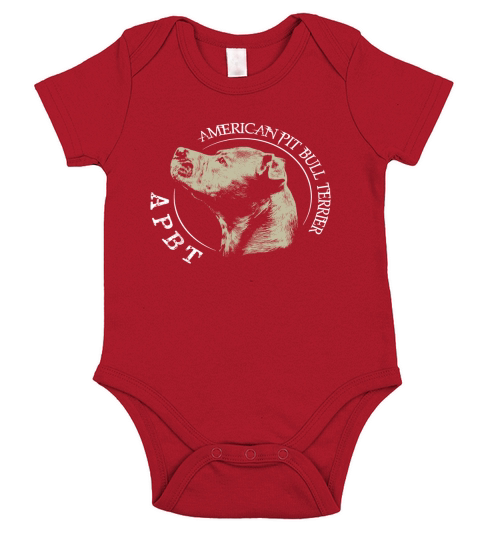 APBT American Pit Bull Terrier For Dog Sport Shirt Short Sleeve Baby One-Piece