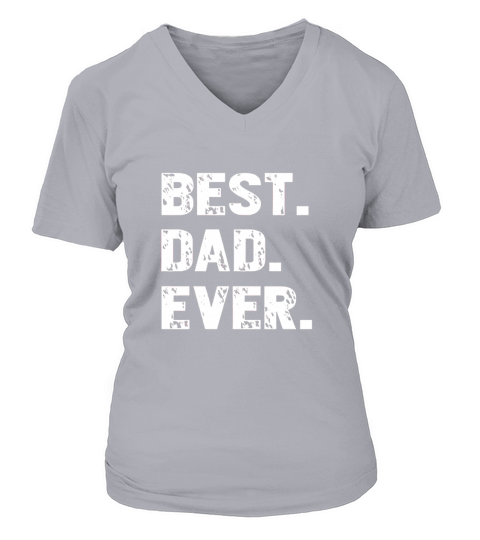 New Fathers Birthday V-neck T-Shirt Woman