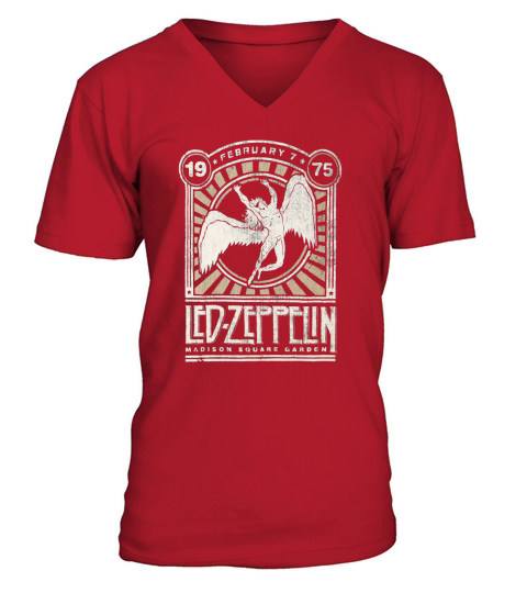 led zeppelin V-Neck T-shirt