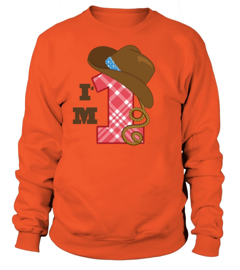 1st Birthday Cowboy Im 1 Women's Sweatshirt