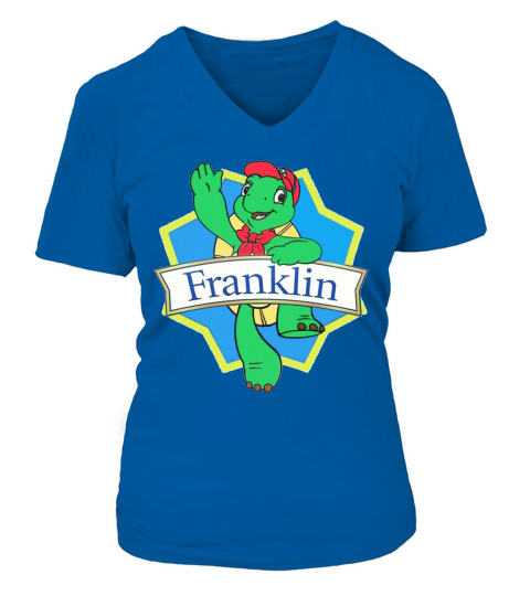 Franklin the turtle by CkerCky - Sweat Shirt V-neck T-Shirt Woman