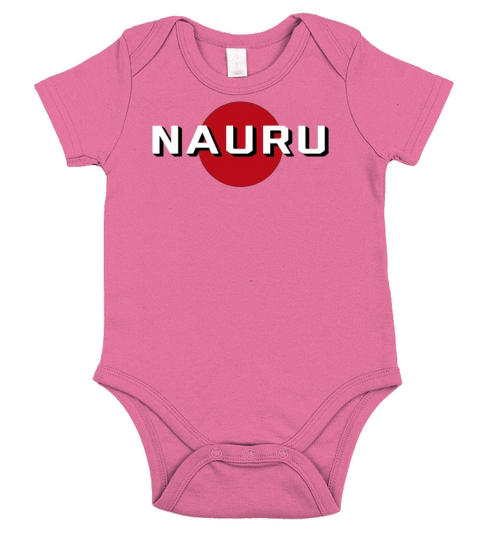 Nauru Gift Idea For Men And Women Short Sleeve Baby One-Piece