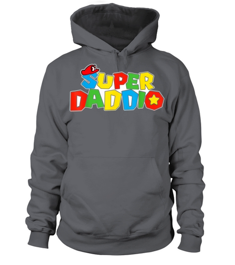 Super Daddio Funny Father Video Game Lovers Women's Hoodie