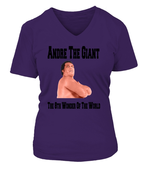 Andre The Giant V-neck T-Shirt Woman
