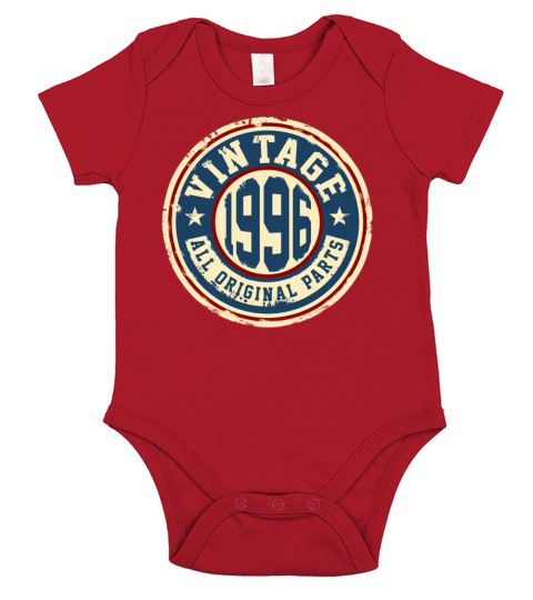 Vintage 1996 Short Sleeve Baby One-Piece