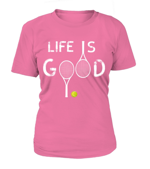 life is Love Tennis racket ball sport T-Shirt Woman
