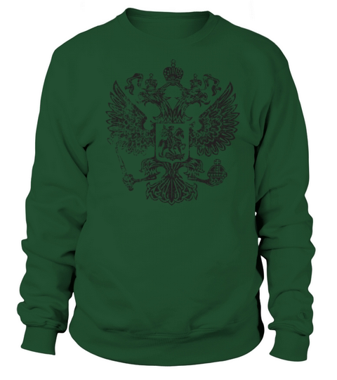 Russia Vintage Black Women's Sweatshirt