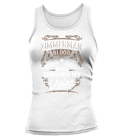 ZIMMERMAN Im Not Superhero More Powerful I Am ZIMMERMAN name gifts T Shirt Tank top Woman