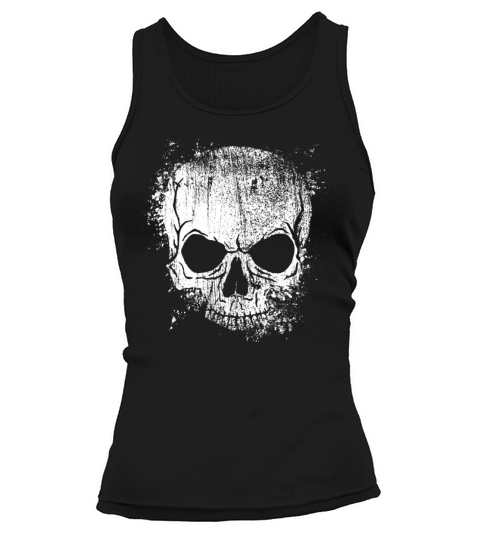grungy skull Women's Tank Top