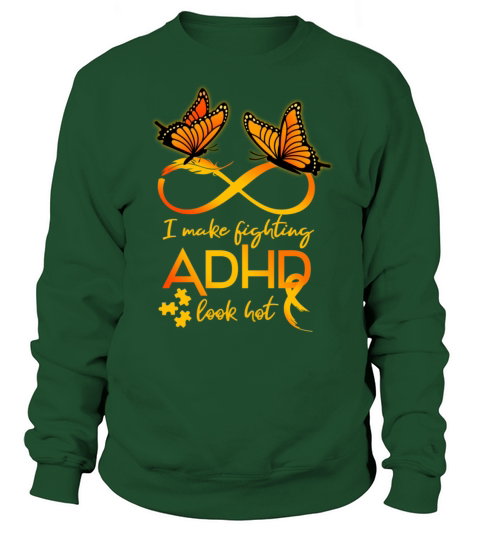 ADHD Awareness Funny Women's Sweatshirt