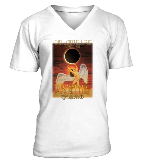 LED ZEPPELIN  ART V-Neck T-shirt