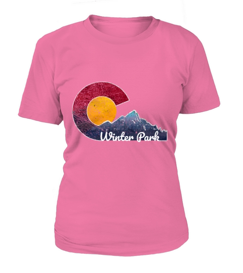 Winter Park Colorado Flag Inspired Women's T-Shirt