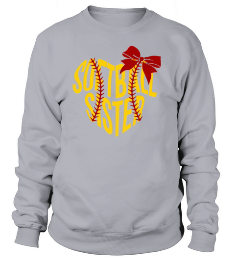 Softball Sister T shirts Women's Sweatshirt