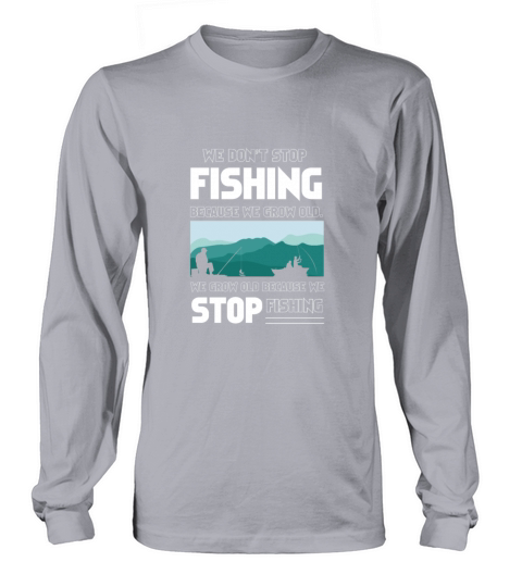 Fishing Fishery Funny Gift Men's Long Sleeve