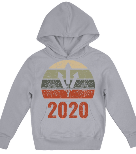 Happy New Year 2020 January 1st Fireworks Merry Kids Hoodie