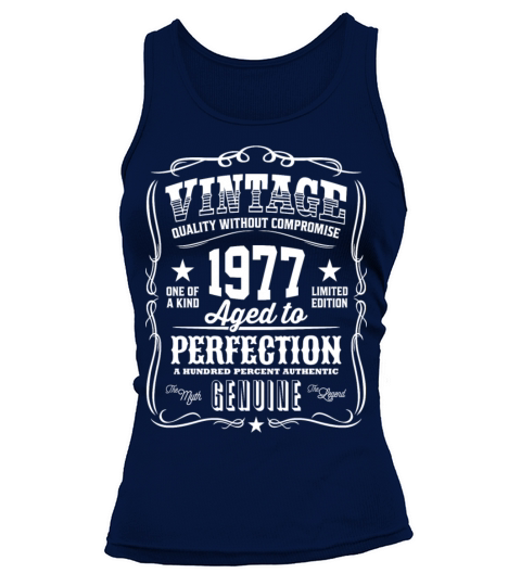 Vintage 1977 Aged to Perfection Women's Tank Top