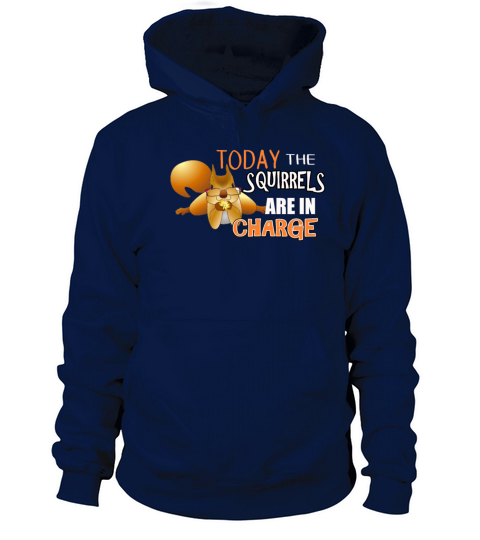 The ADHD Squirrel - Today the Squirrels are in Men's Hoodie