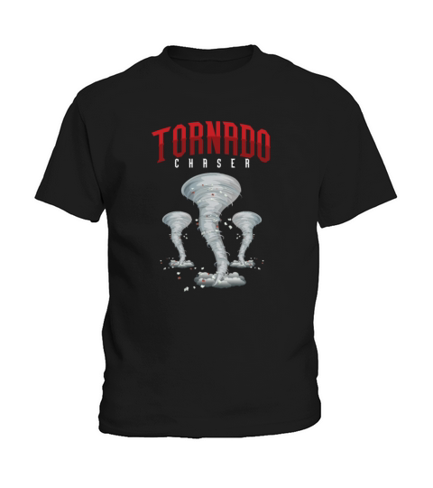 Tornado Chaser Hurricane Storm Weather Wind Gift Kids T-Shirt