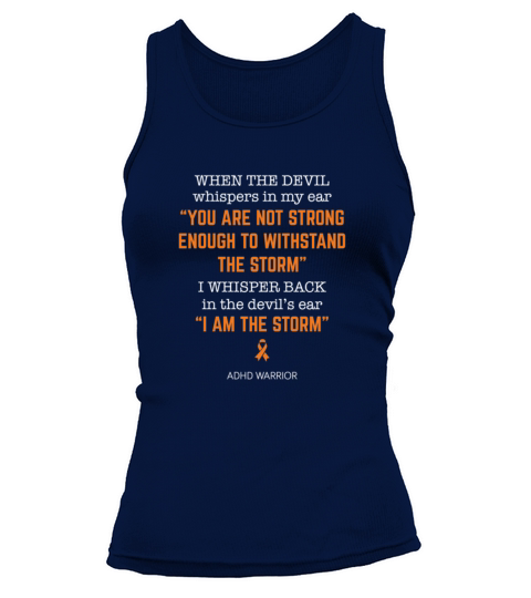 I Am The Storm ADHD Warrior Classic T-Shirt Women's Tank Top