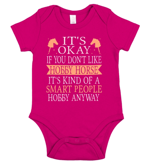 Hobby Horse Short Sleeve Baby One-Piece