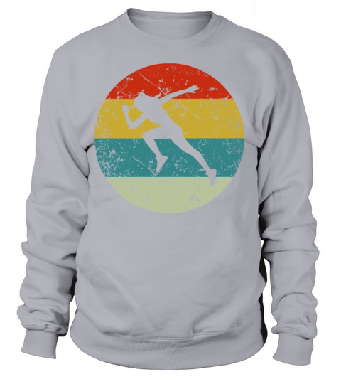 Retro vintage run Women's Sweatshirt