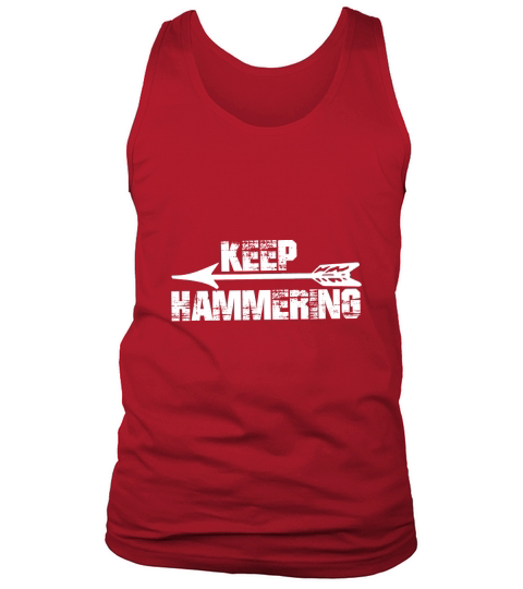 Keep Hammering Tank Top Unisex