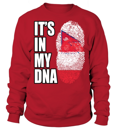 Austrian And Nepalese Mix DNA Flag Heritage Men's Sweatshirt
