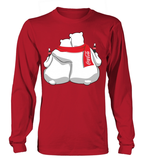 Coca Cola Snowmies Polar Bears birthday chirs 0506 Men's Long Sleeve