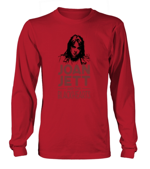 Joan Jett and the Blackhearts Tshirt Long sleeved Unisex