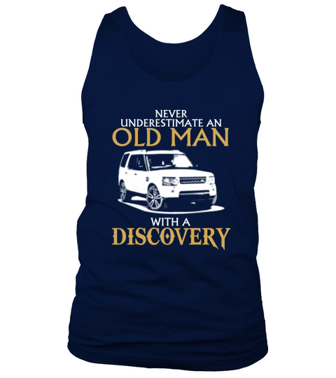 Old Man With A Discovery Men's Tank Top