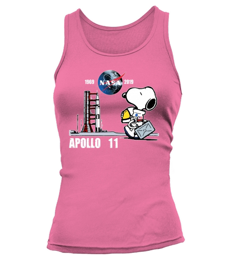 Nasa 1969 2019 Apollo 11 astronaut Snoopy shirt Tank top Woman