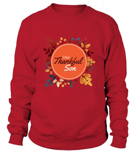 Thanksgiving Mother Son Boys Fall Clothing One Men's Sweatshirt