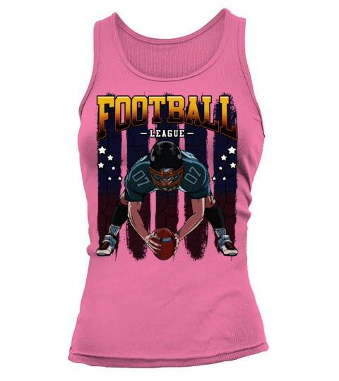 Cool American Football Player Trendy Team Sports Women's Tank Top