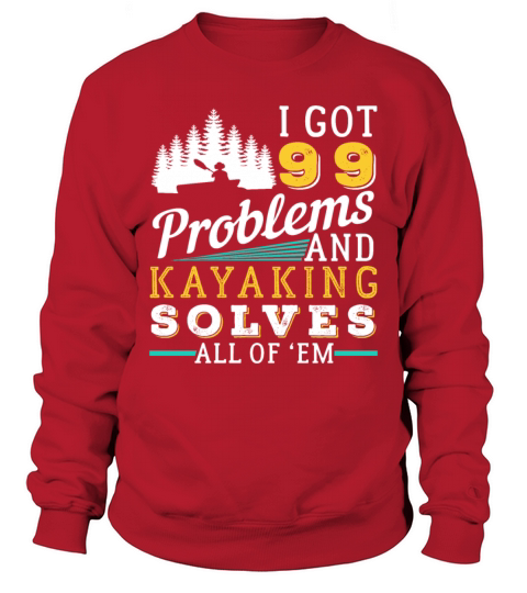 Kayaking Fan Sport Lover Canoe Sweatshirt Unisex