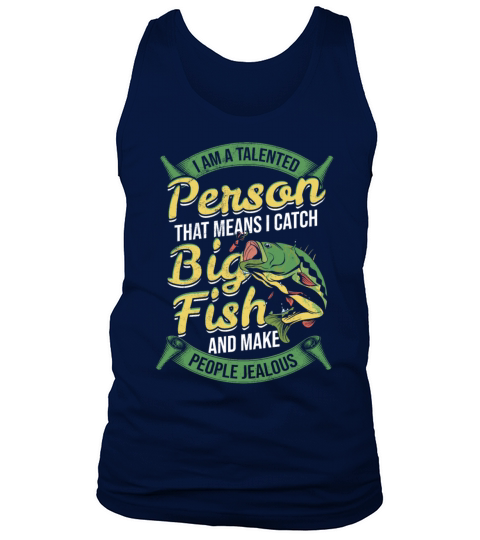 Fish Fishing Fishing Angler Fisherman Men's Tank Top