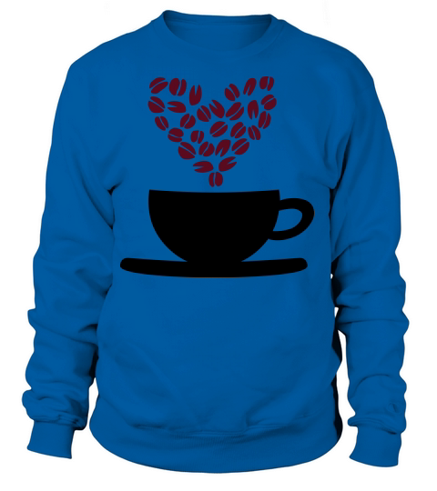 Coffee Cup and Beans Women's Sweatshirt