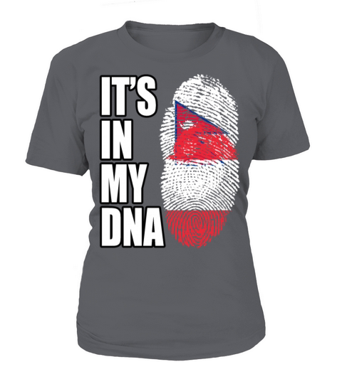 Austrian And Nepalese Mix DNA Flag Heritage Women's T-Shirt
