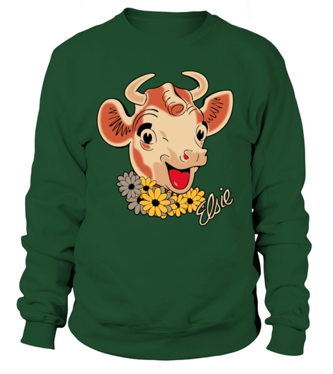 Elsie Cow Women's Sweatshirt